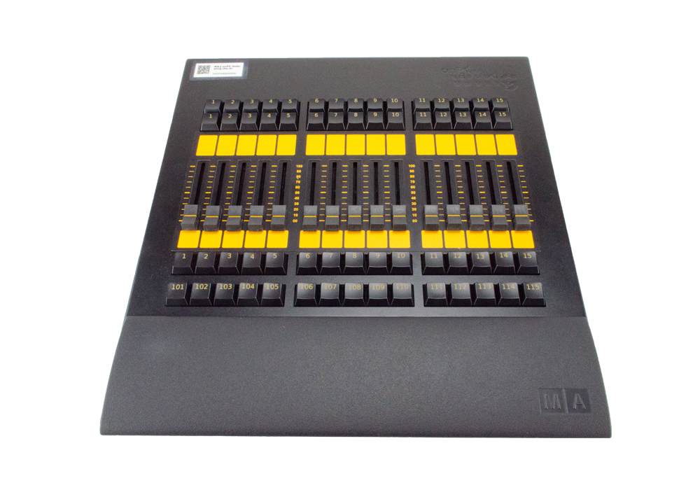 MA onPC Fader wing